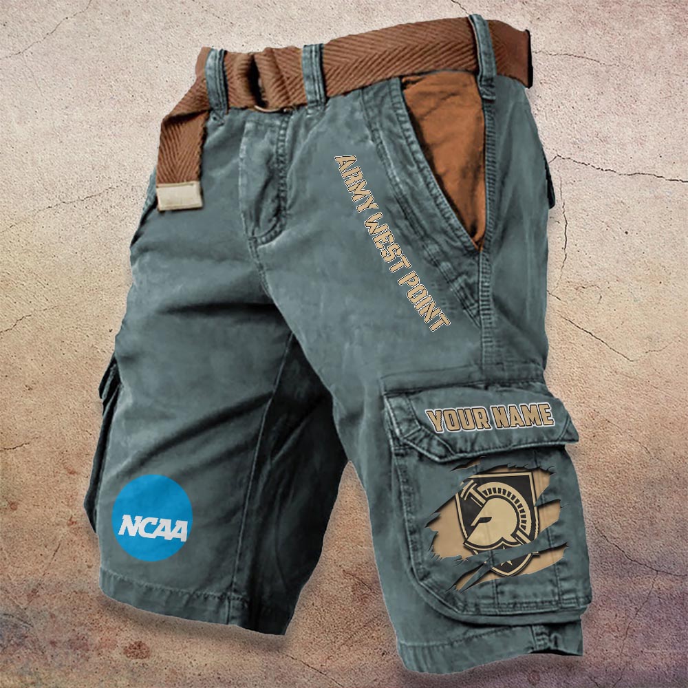 Sportswearmerch Army Black Knights NCAA Denim Short For Fan