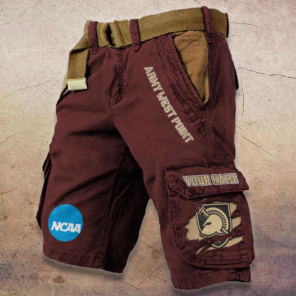 Sportswearmerch Army Black Knights NCAA Denim Short For Fan