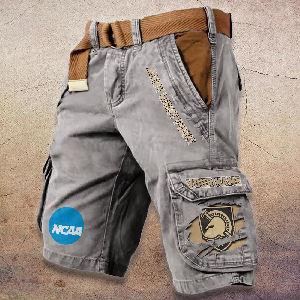 Sportswearmerch Army Black Knights NCAA Denim Short For Fan