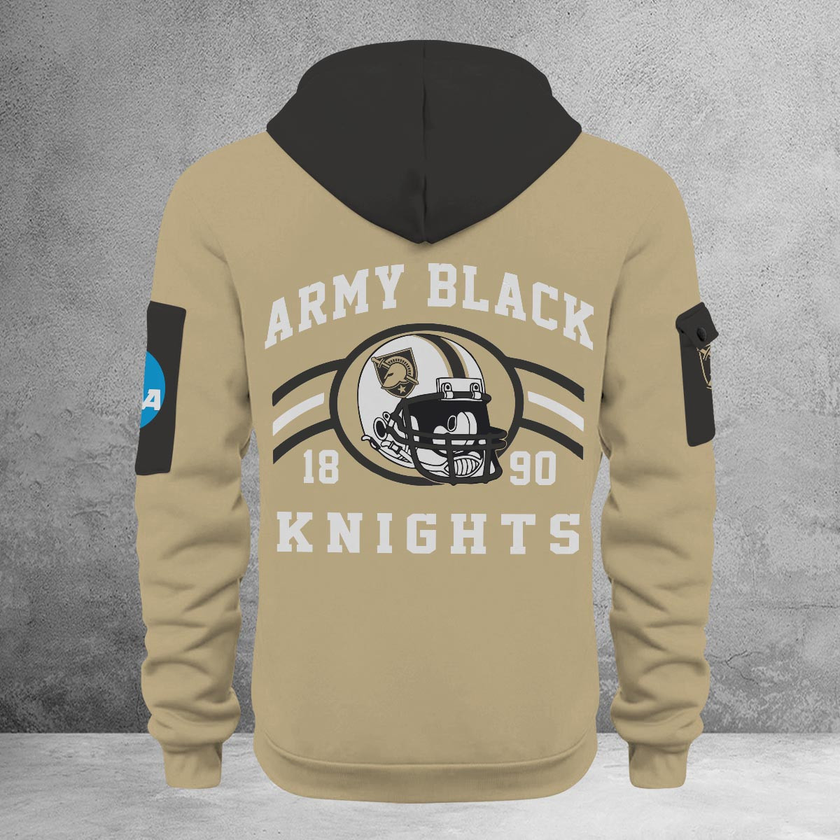 Sportswearmerch Army Black Knights NCAA Half Zip Hoodie Personalized For Fan