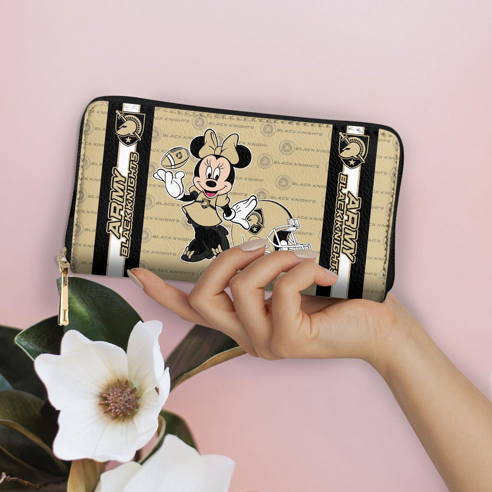 Sportswearmerch Army Black Knights NCAA x Minnie Women Leather Handbag For Fan