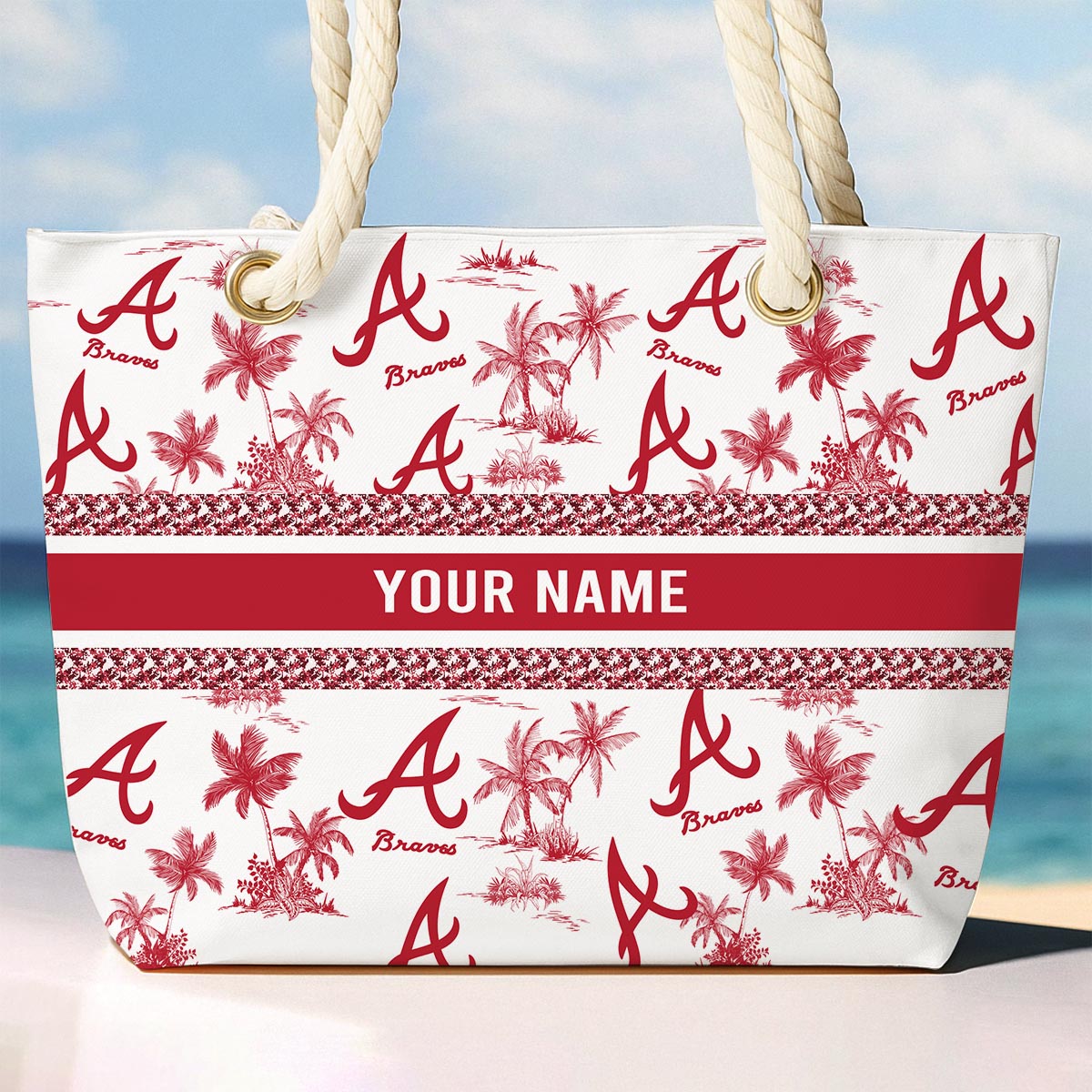 Sportswearmerch Atlanta Braves MLB Beach Bag For Fan
