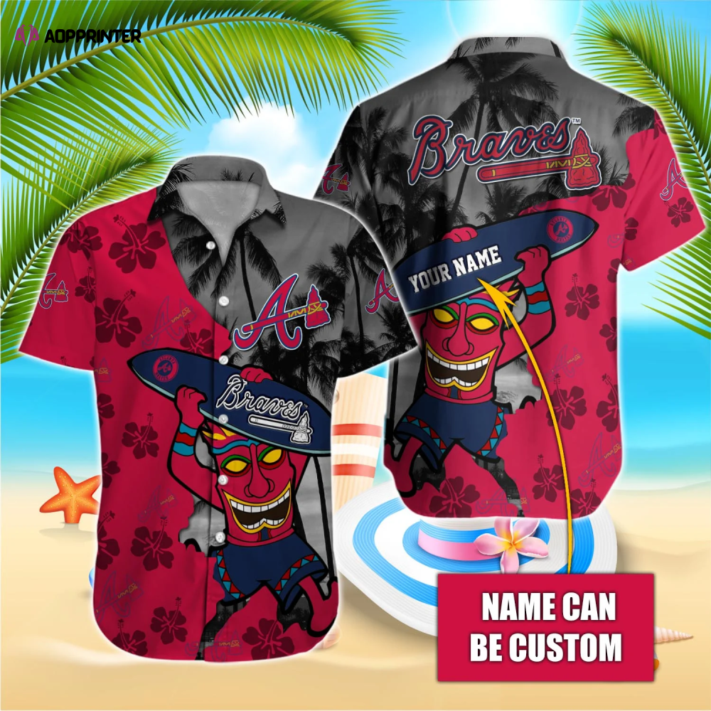 Sportswearmerch Atlanta Braves MLB Personalized Hawaiian Shirt For Fan