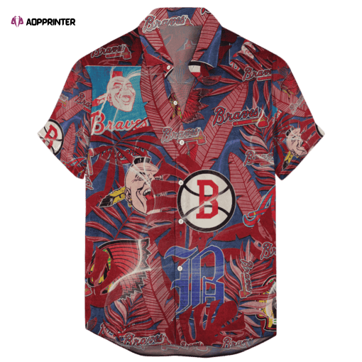 Sportswearmerch Atlanta Braves MLB Personalized Hawaiian Shirt For Fan