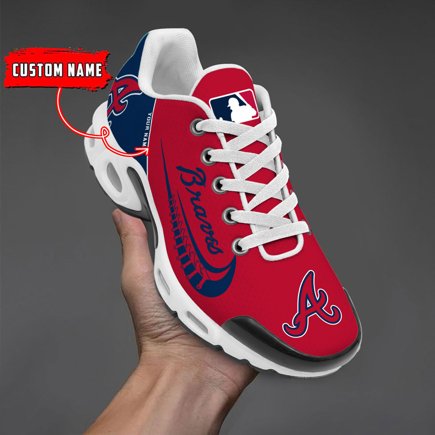 Sportswearmerch Atlanta Braves MLB TN Shoes Sneakers For Men And Women