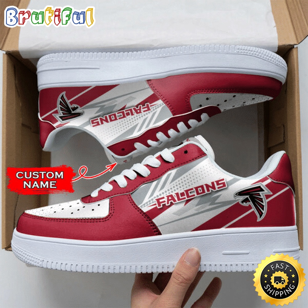 Sportswearmerch Atlanta Falcons NFL Air Low-Top Sneakers Shoes For Men And Women
