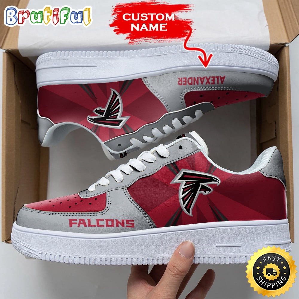 Sportswearmerch Atlanta Falcons NFL Air Low-Top Sneakers Shoes For Men And Women