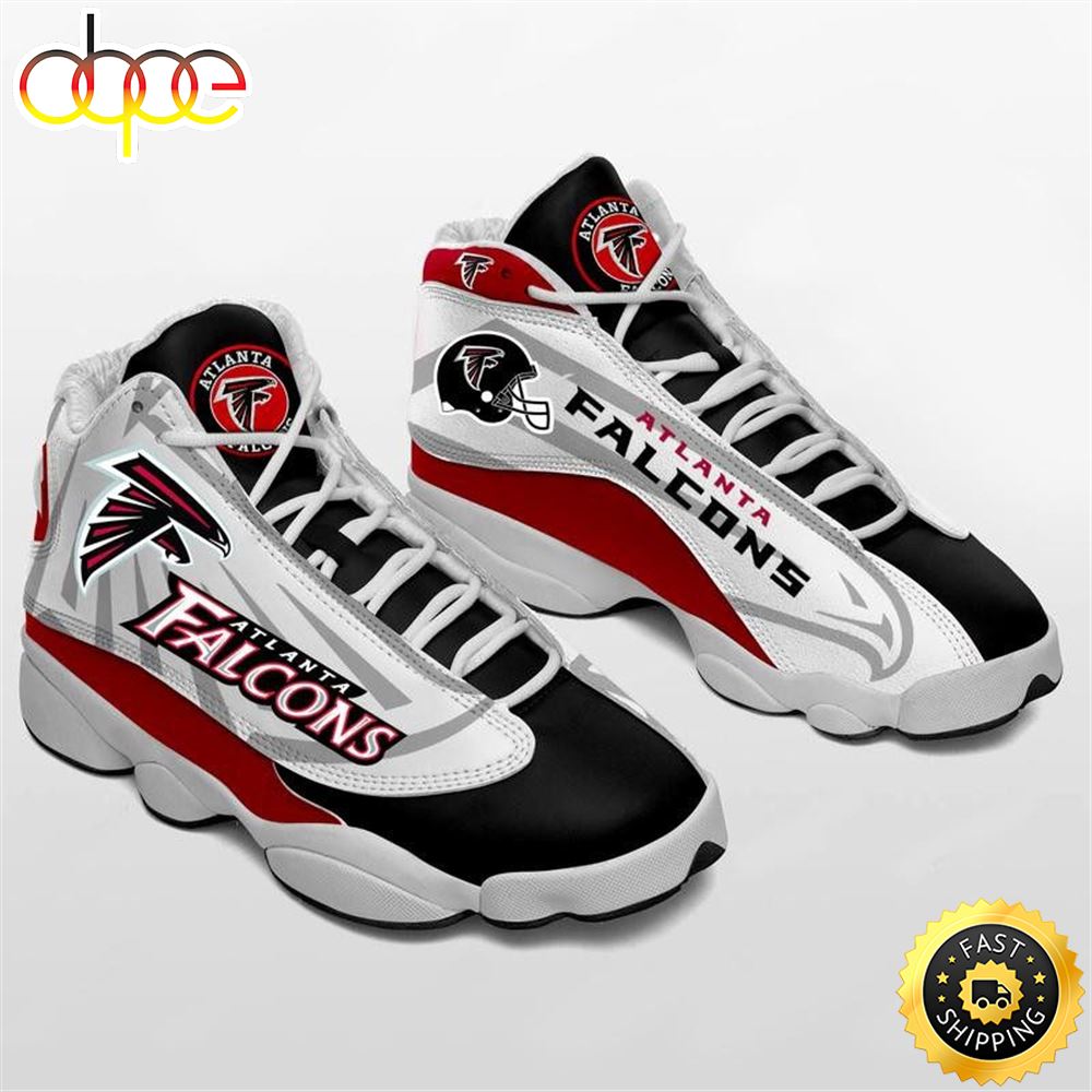 Sportswearmerch Atlanta Falcons NFL AJ13 Sneakers Shoes For Men And Women