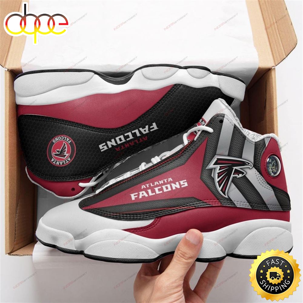 Sportswearmerch Atlanta Falcons NFL AJ13 Sneakers Shoes For Men And Women