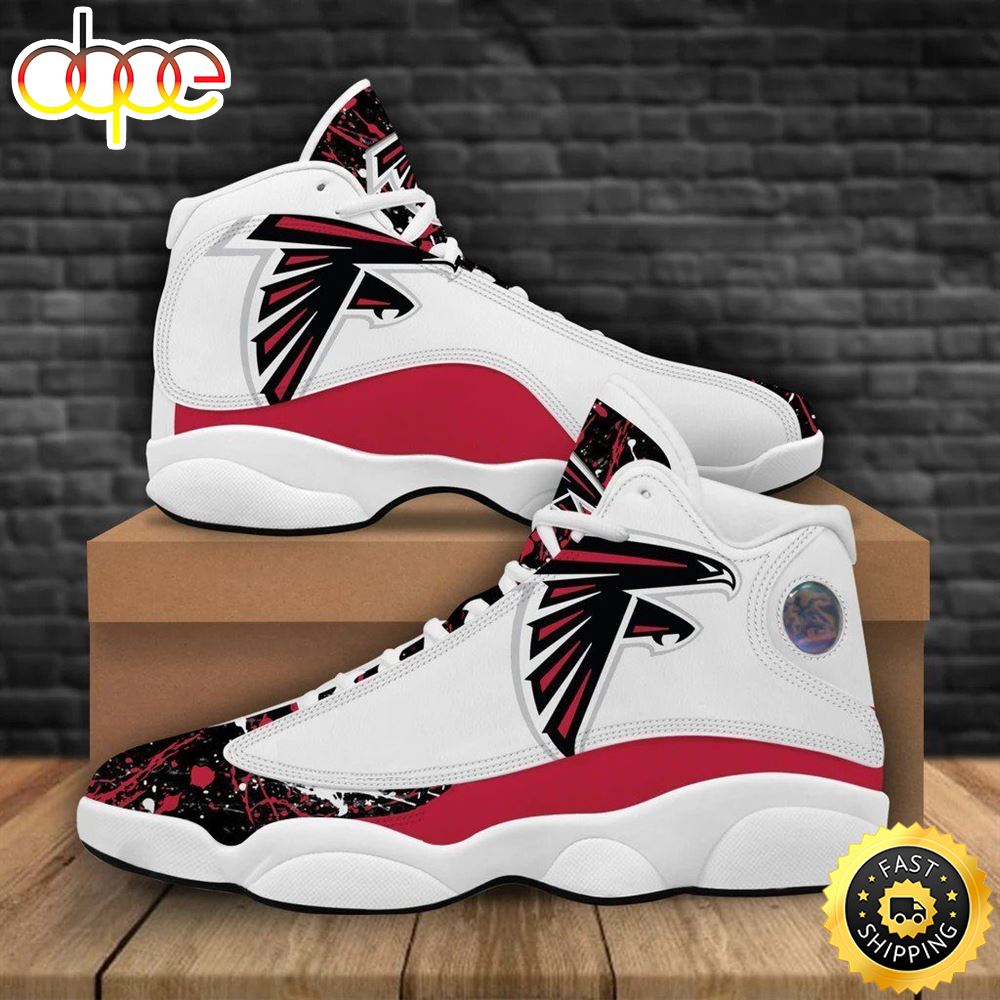 Sportswearmerch Atlanta Falcons NFL AJ13 Sneakers Shoes For Men And Women