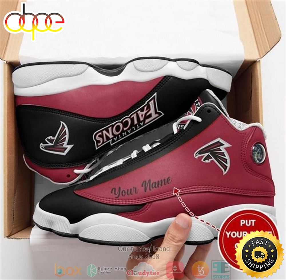 Sportswearmerch Atlanta Falcons NFL AJ13 Sneakers Shoes For Men And Women
