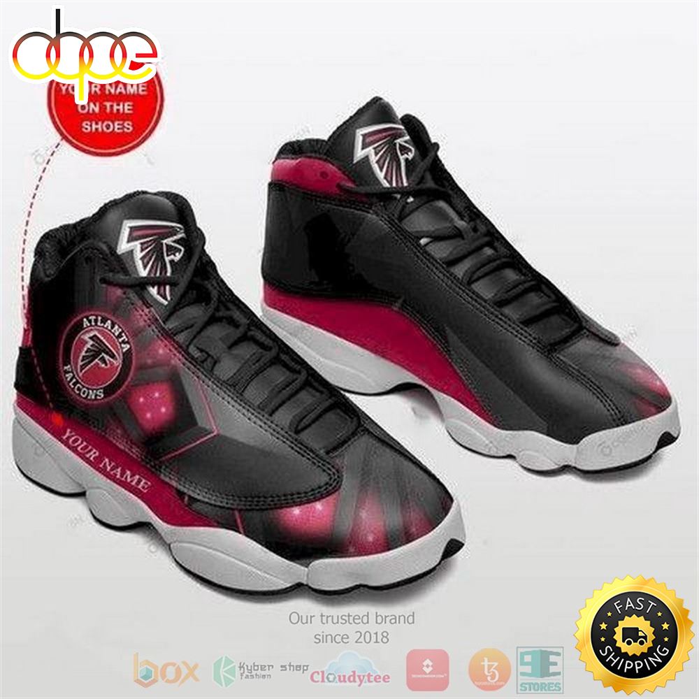 Sportswearmerch Atlanta Falcons NFL AJ13 Sneakers Shoes For Men And Women