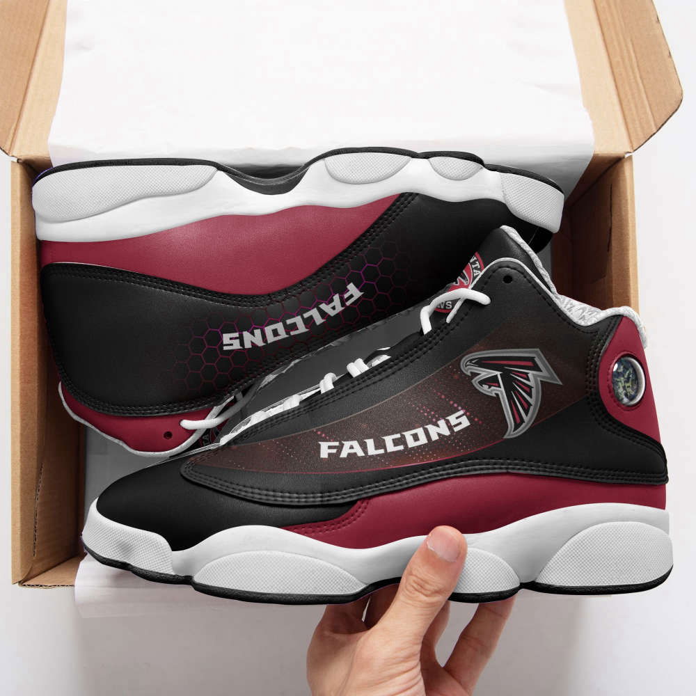Sportswearmerch Atlanta Falcons NFL AJ13 Sneakers Shoes For Men And Women