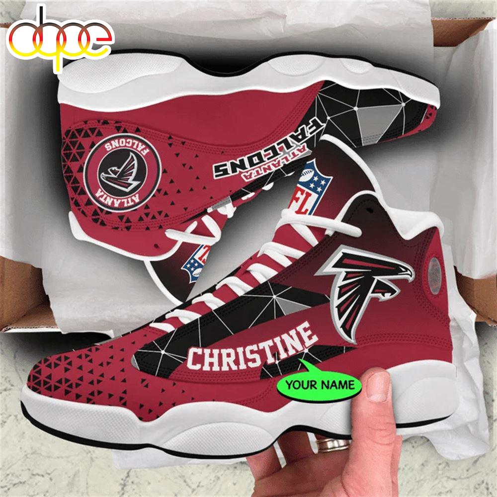 Sportswearmerch Atlanta Falcons NFL AJ13 Sneakers Shoes For Men And Women