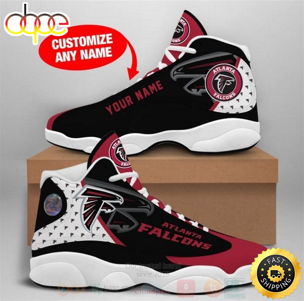 Sportswearmerch Atlanta Falcons NFL AJ13 Sneakers Shoes For Men And Women