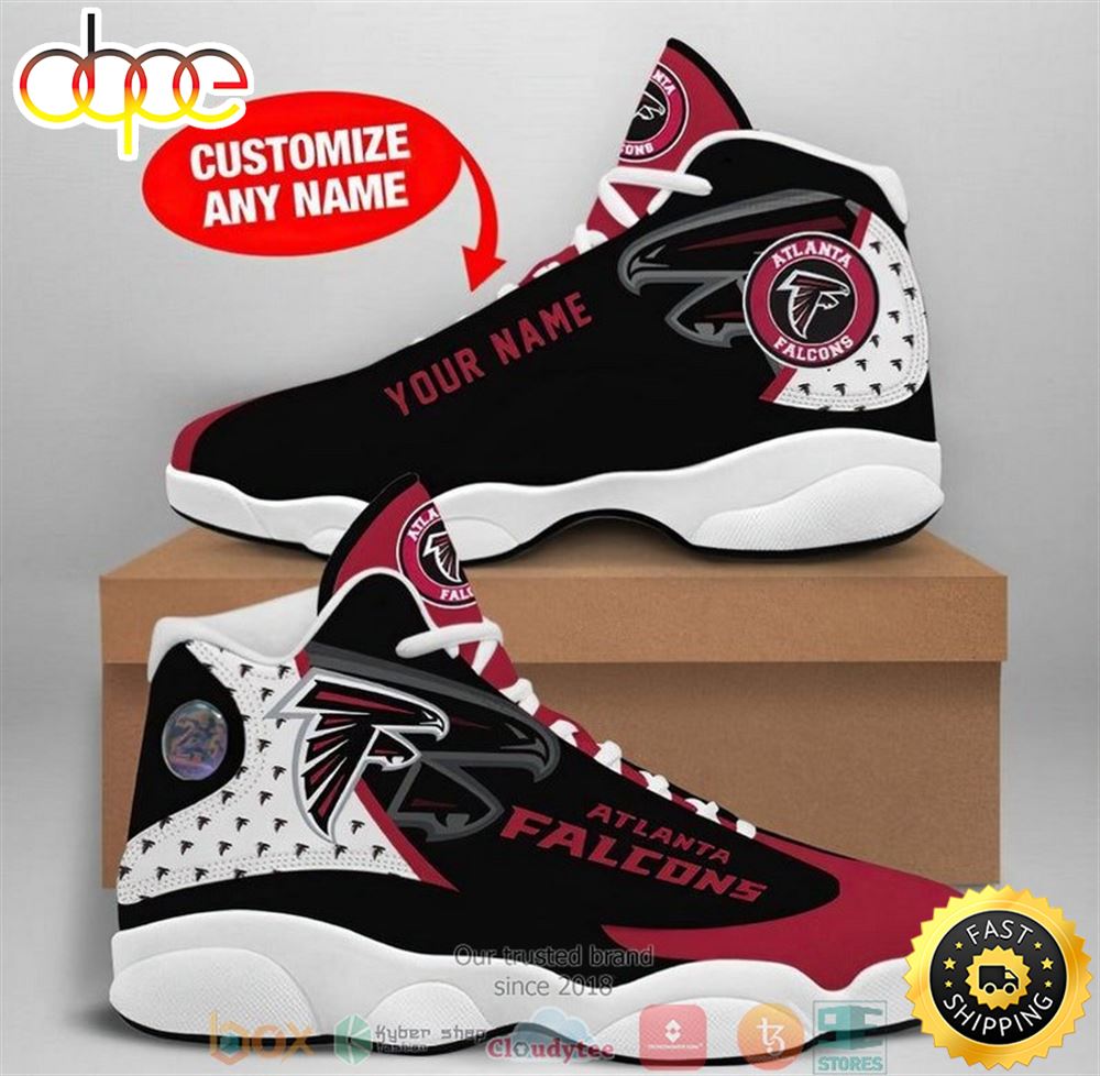 Sportswearmerch Atlanta Falcons NFL AJ13 Sneakers Shoes For Men And Women