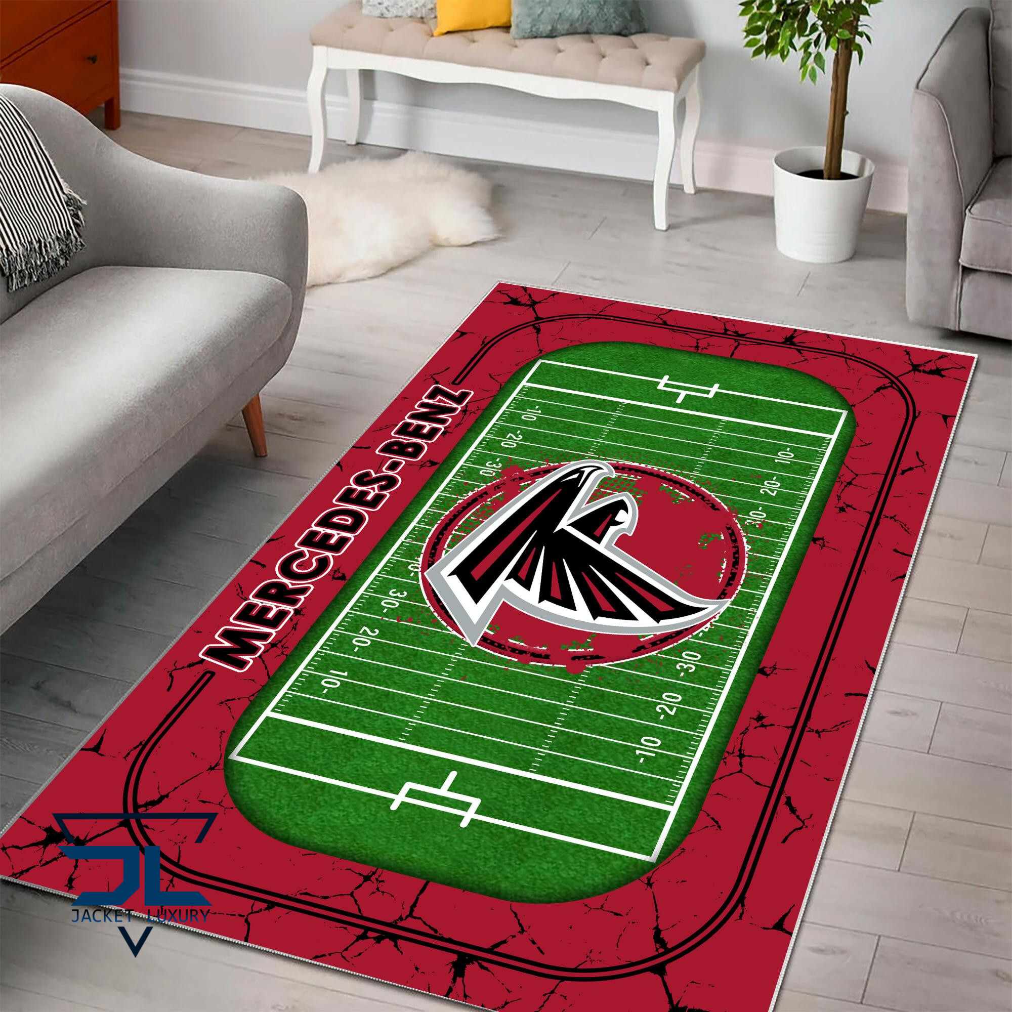 Sportswearmerch Atlanta Falcons NFL Area Rug For Fan