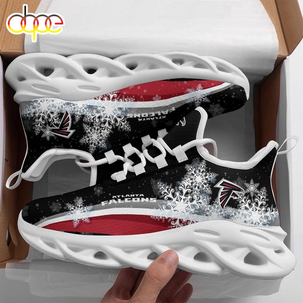Sportswearmerch Atlanta Falcons NFL Christmas Snow Max Soul Shoes Sneakers For Men And Women