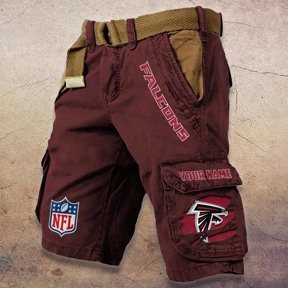 Sportswearmerch Atlanta Falcons NFL Denim Short For Fan