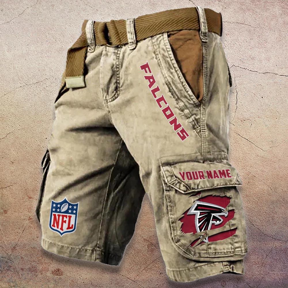 Sportswearmerch Atlanta Falcons NFL Denim Short For Fan