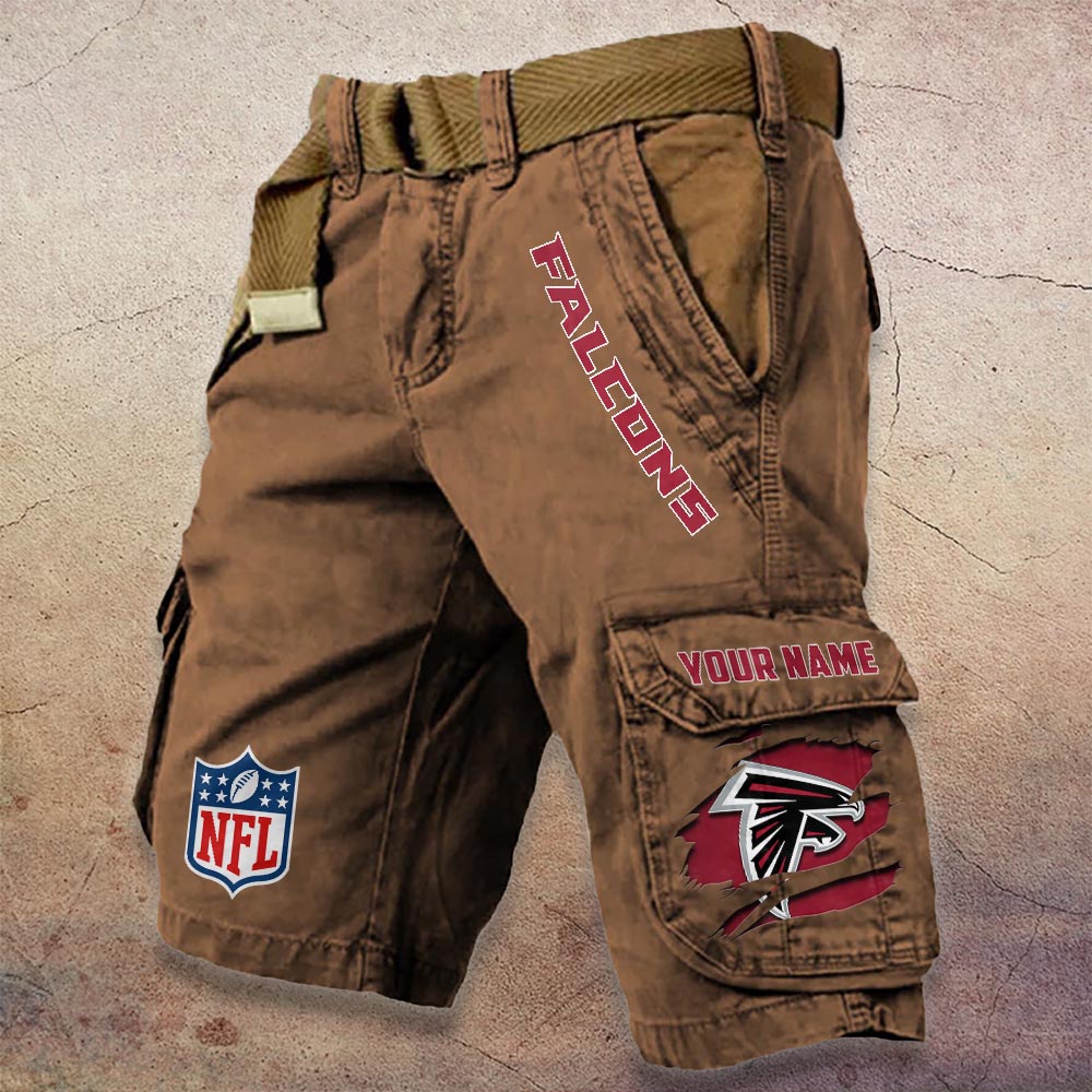 Sportswearmerch Atlanta Falcons NFL Denim Short For Fan