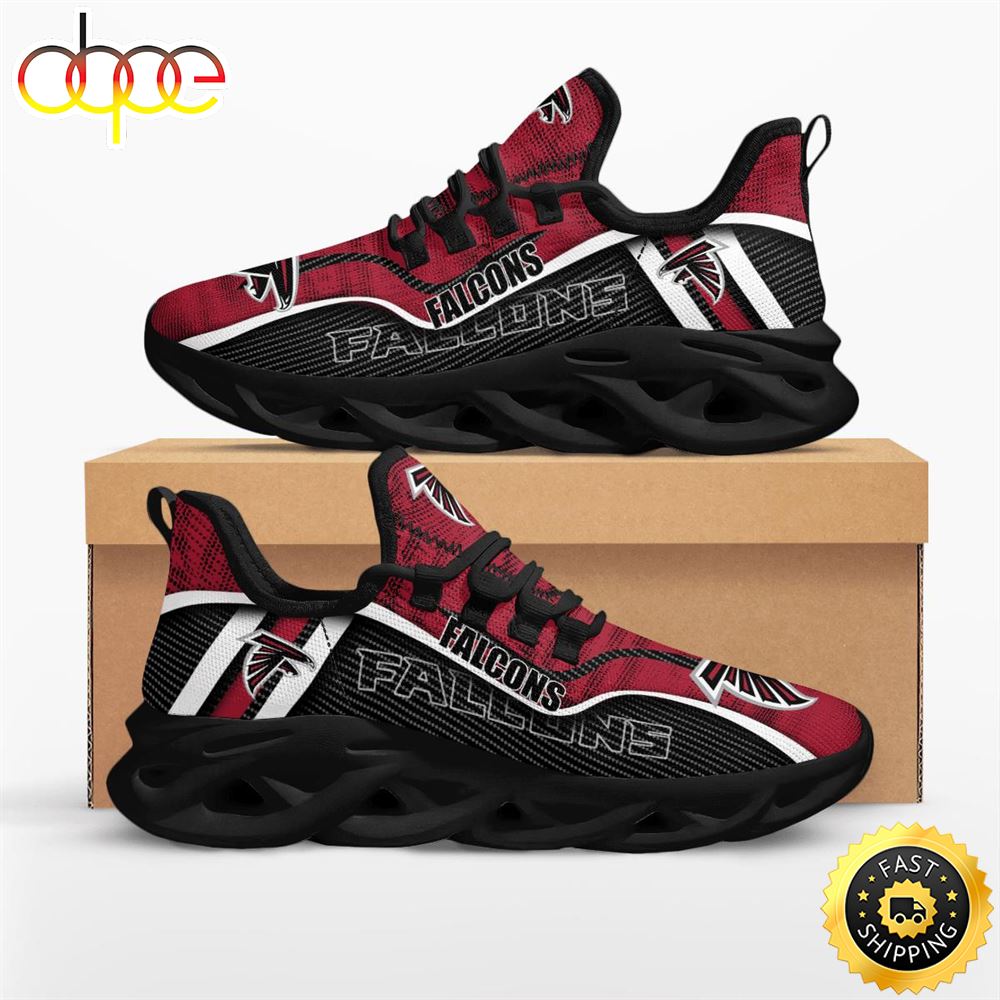 Sportswearmerch Atlanta Falcons NFL Jumpstart Max Soul Shoes Sneakers For Men And Women