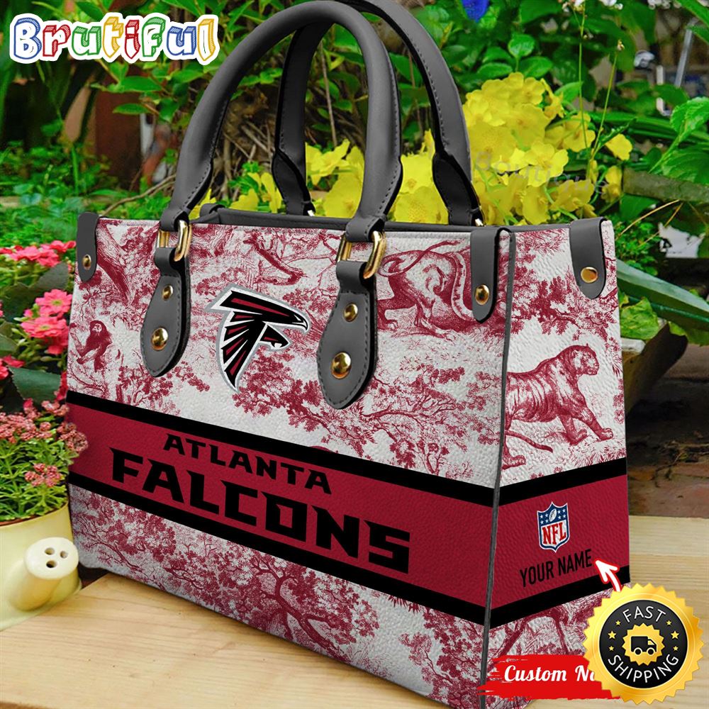 Sportswearmerch Atlanta Falcons NFL Leather Handbag For Fan