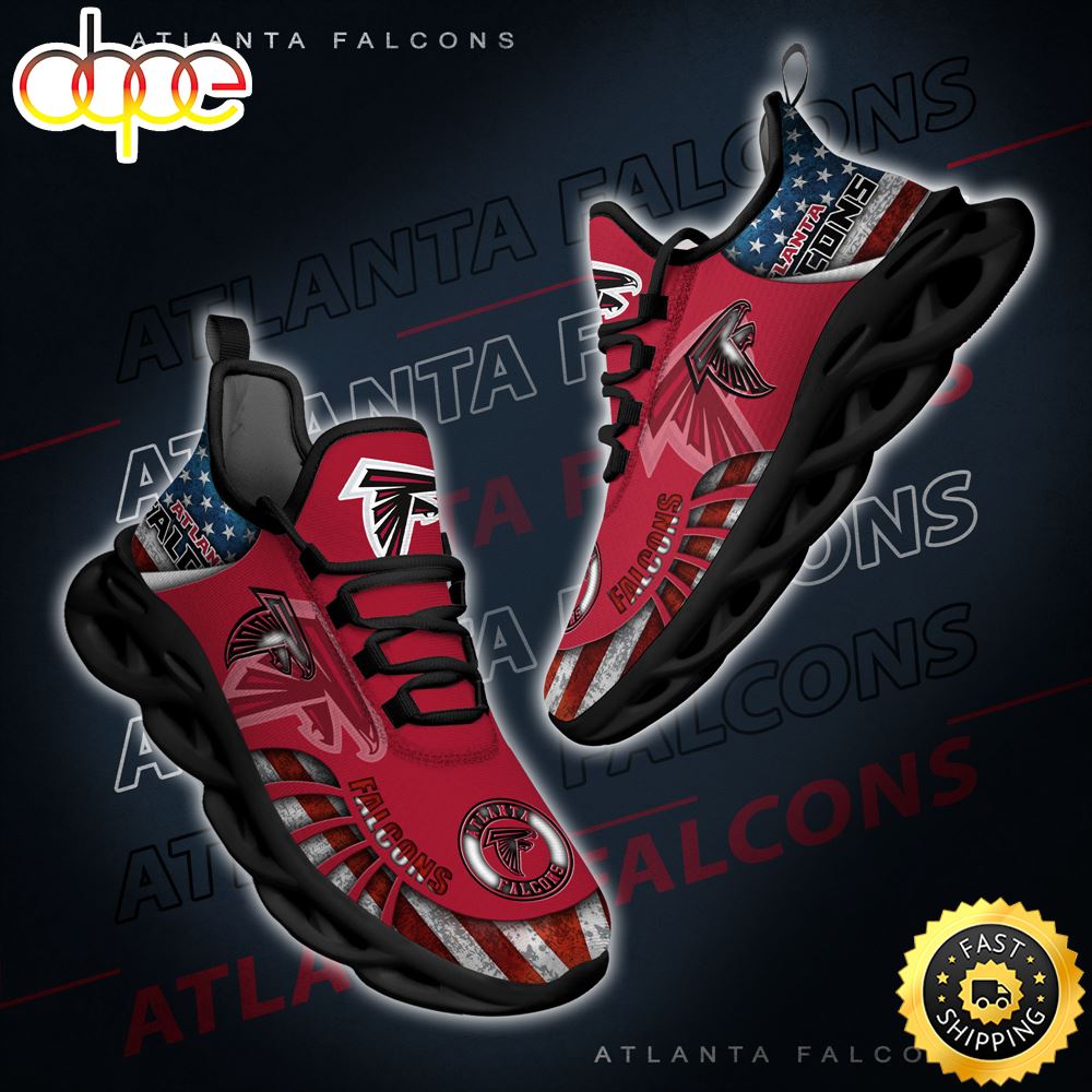 Sportswearmerch Atlanta Falcons NFL Max Soul Shoes Sneakers For Men And Women