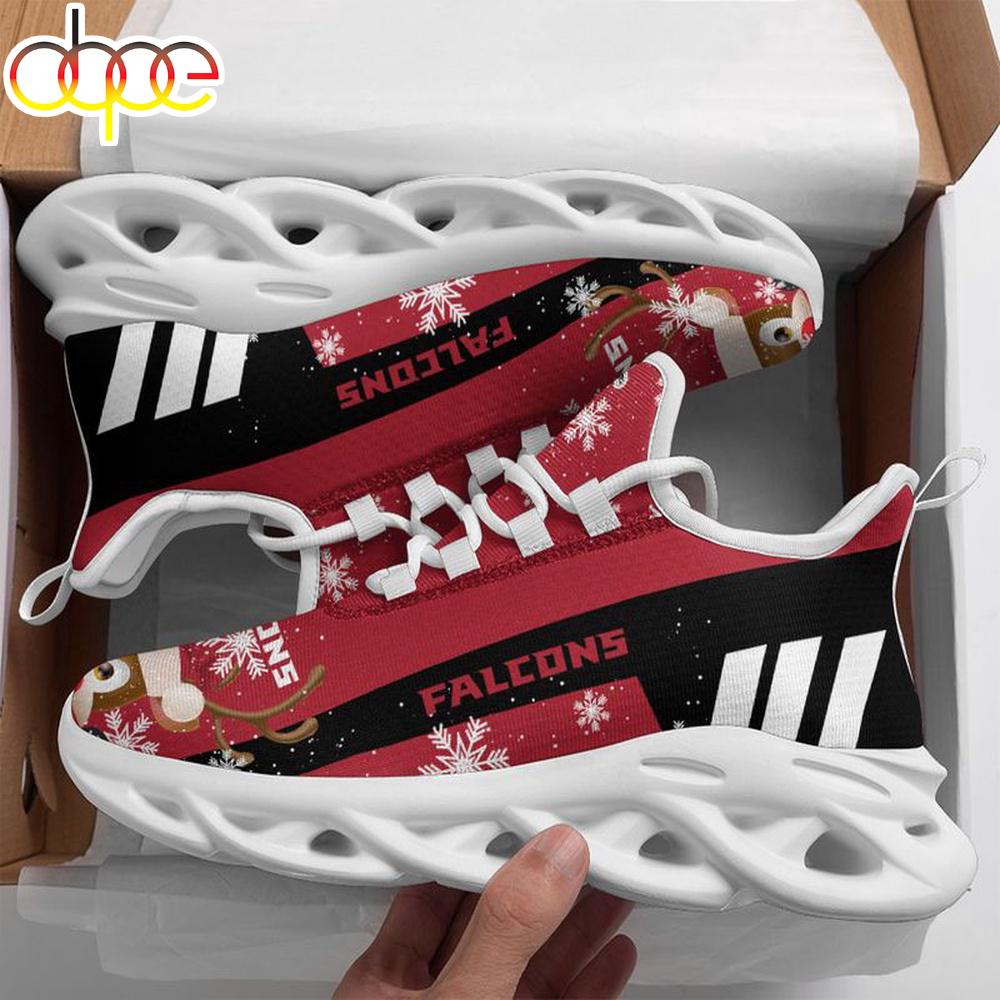 Sportswearmerch Atlanta Falcons NFL X-max Reindeer Christmas Max Soul Shoes Sneakers For Men And Women