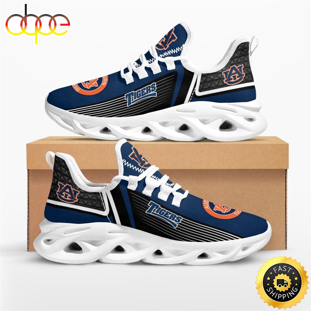 Sportswearmerch Auburn Tigers NCAA Fan Max Soul Shoes Sneakers For Men And Women