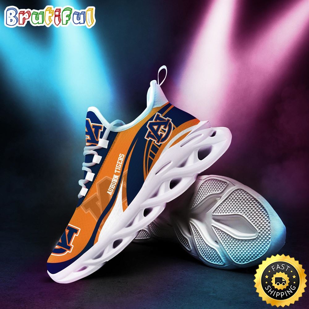 Sportswearmerch Auburn Tigers NCAA Sneakers Max Soul Shoes For Fan