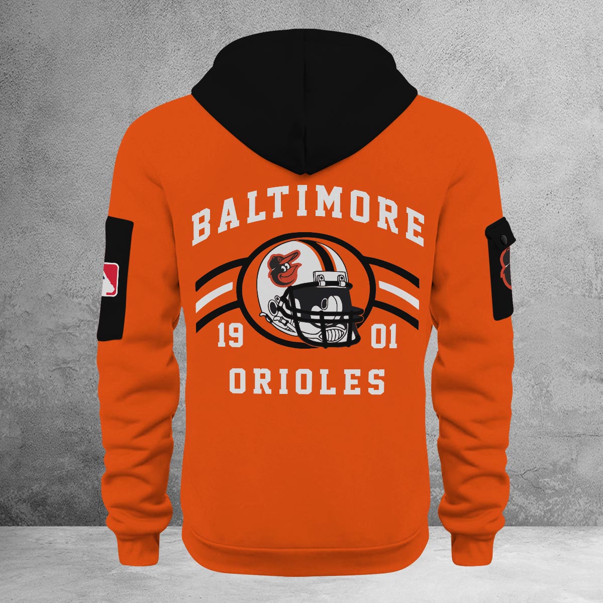 Sportswearmerch Baltimore Orioles MLB Half Zip Hoodie Personalized For Fan