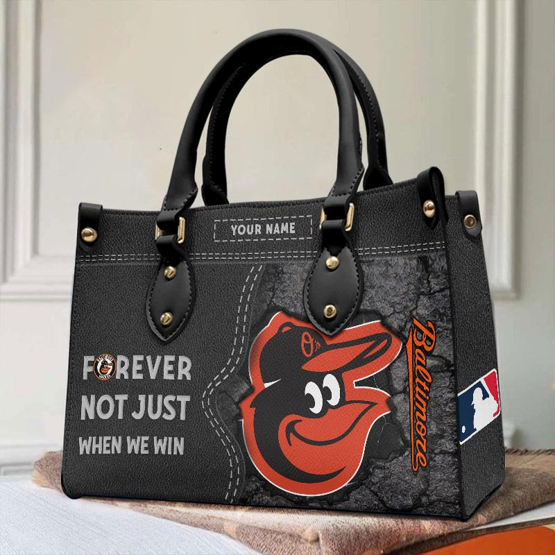Sportswearmerch Baltimore Orioles MLB Leather Handbag For Fan