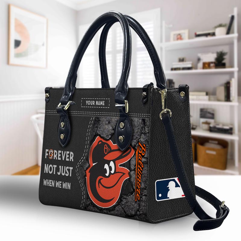 Sportswearmerch Baltimore Orioles MLB Leather Handbag For Fan