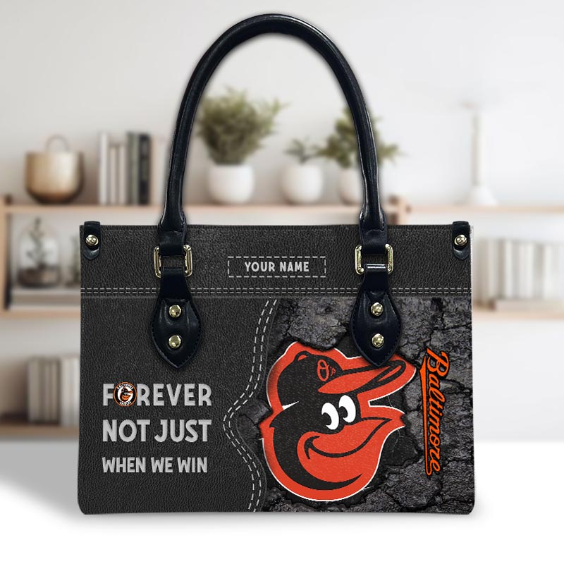 Sportswearmerch Baltimore Orioles MLB Leather Handbag For Fan