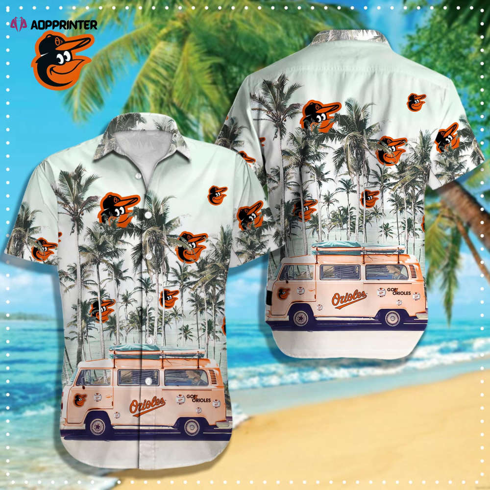 Sportswearmerch Baltimore Orioles MLB Personalized Hawaiian Shirt For Fan