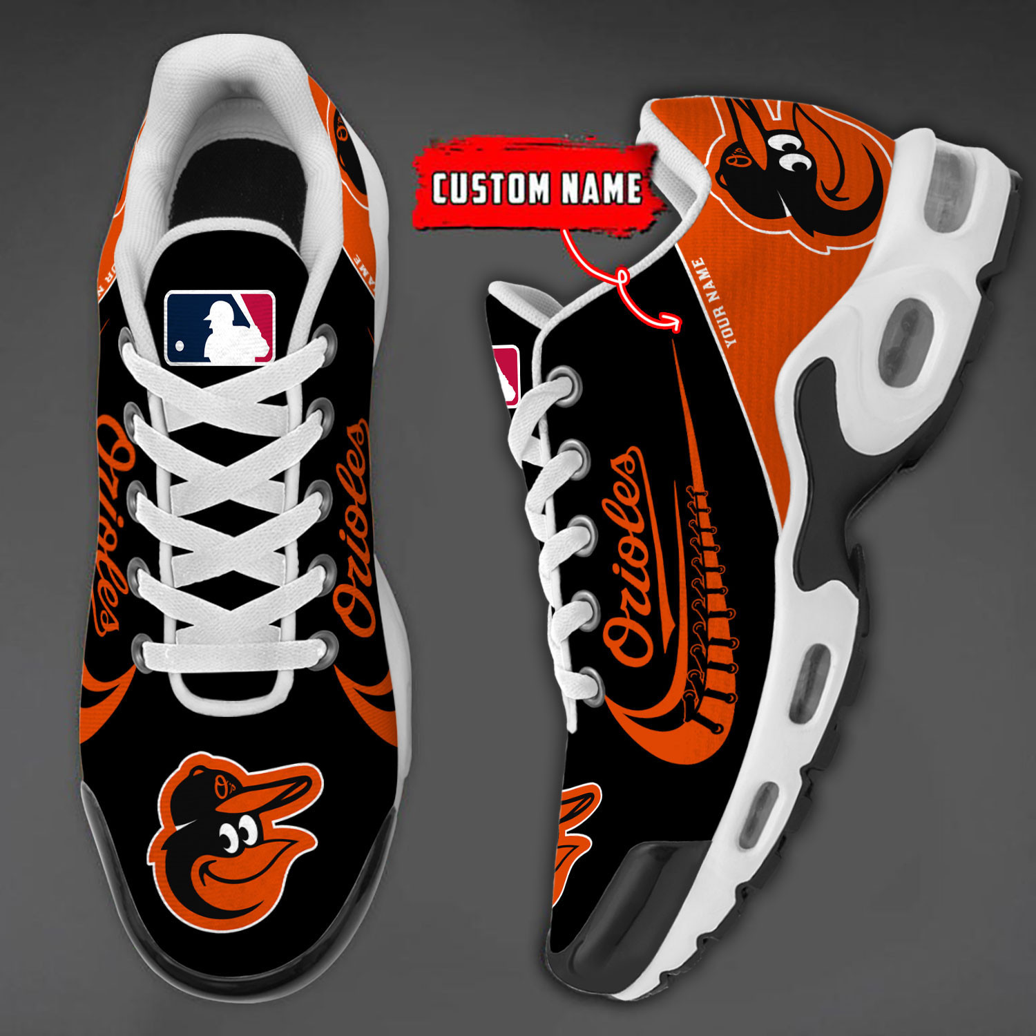 Sportswearmerch Baltimore Orioles MLB TN Shoes Sneakers For Men And Women
