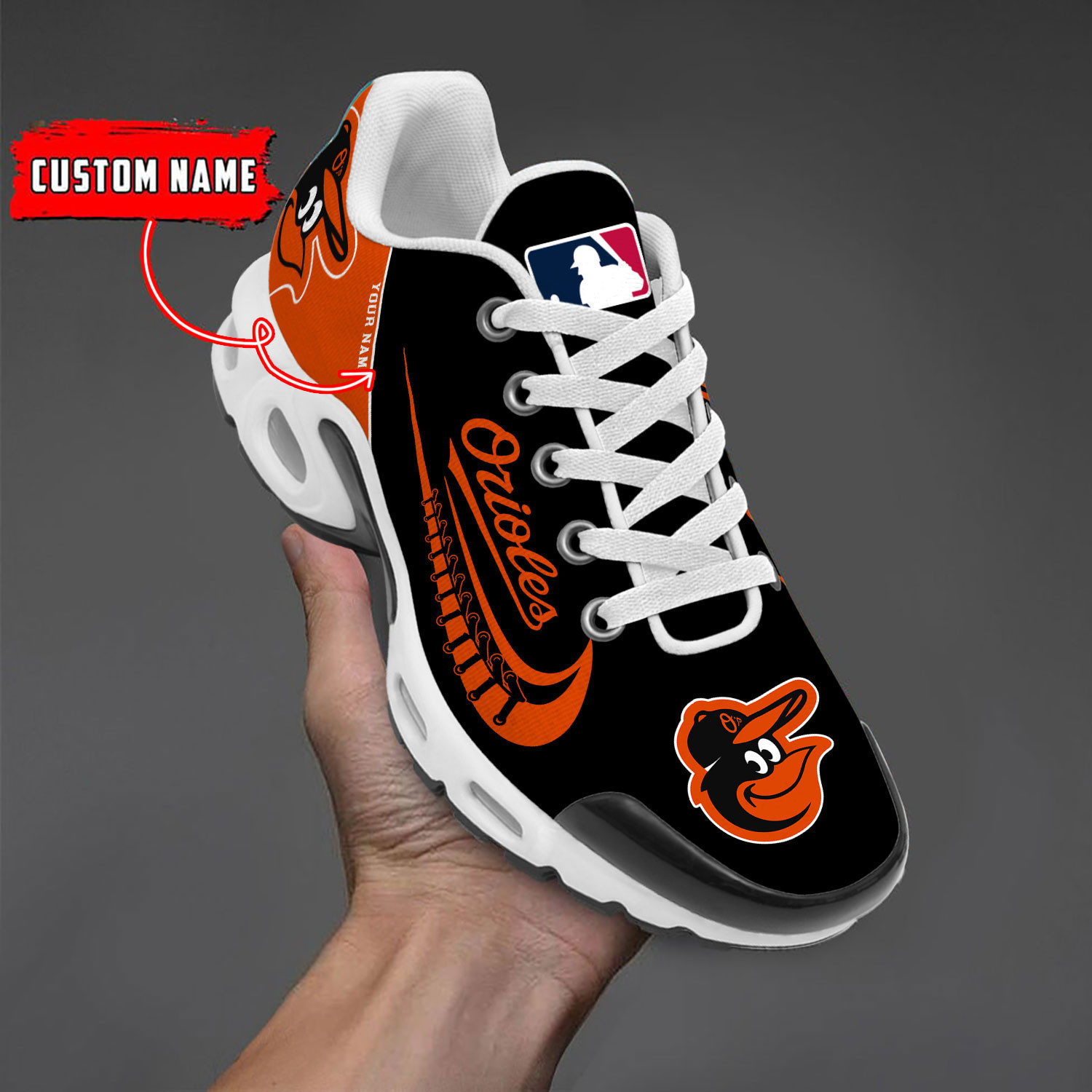 Sportswearmerch Baltimore Orioles MLB TN Shoes Sneakers For Men And Women