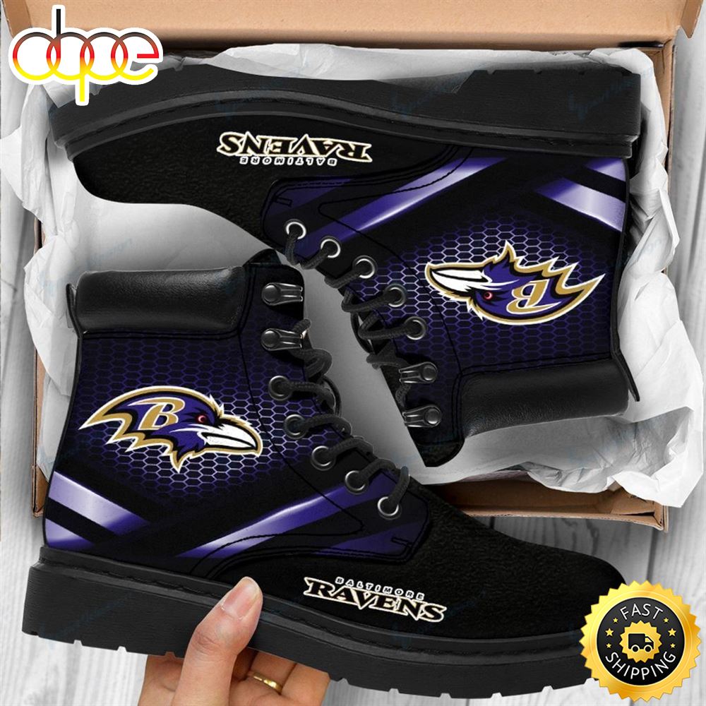 Sportswearmerch Baltimore Ravens NFL Boots Shoes For Men And Women