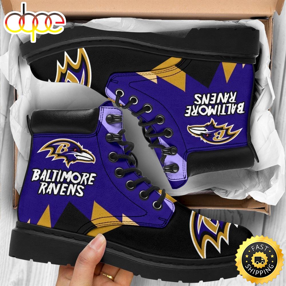 Sportswearmerch Baltimore Ravens NFL Boots Shoes For Men And Women