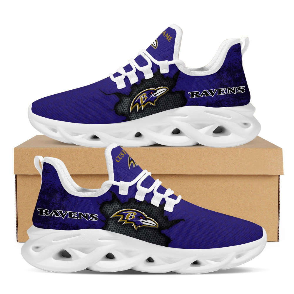 Sportswearmerch Baltimore Ravens NFL Max Soul Shoes Sneakers For Men And Women