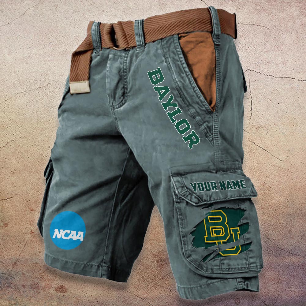 Sportswearmerch Baylor Bears NCAA Denim Short For Fan