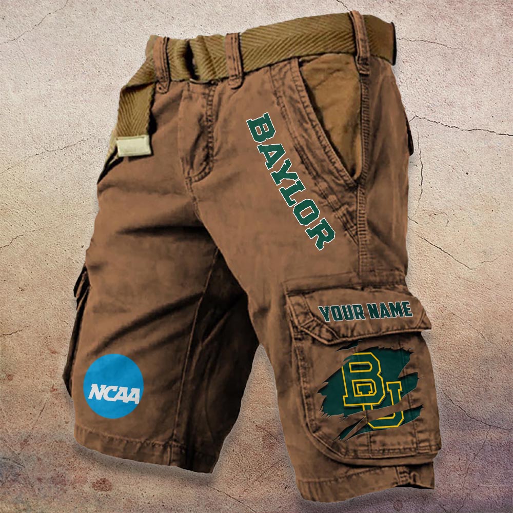 Sportswearmerch Baylor Bears NCAA Denim Short For Fan