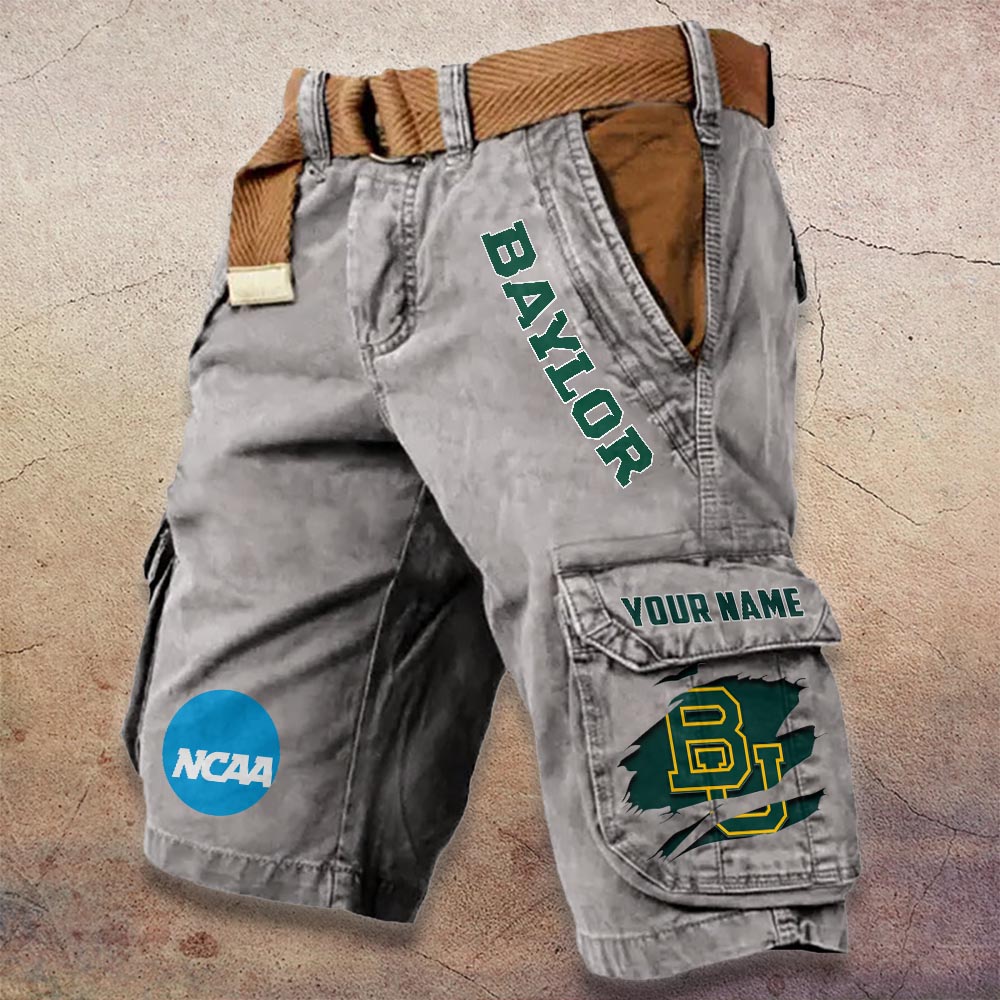 Sportswearmerch Baylor Bears NCAA Denim Short For Fan