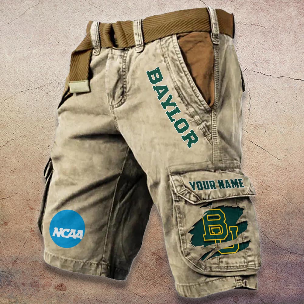 Sportswearmerch Baylor Bears NCAA Denim Short For Fan