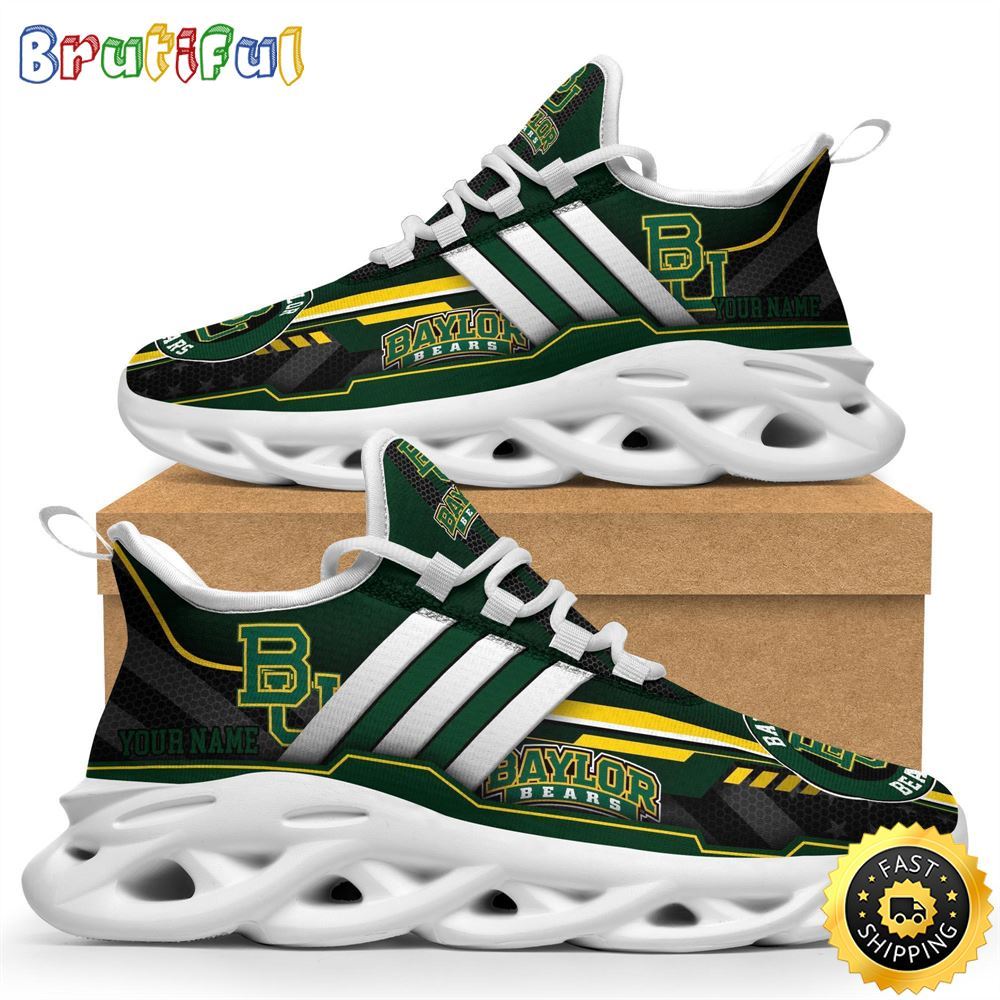 Sportswearmerch Baylor Bears NCAA Max Soul Shoes Sneakers For Fan