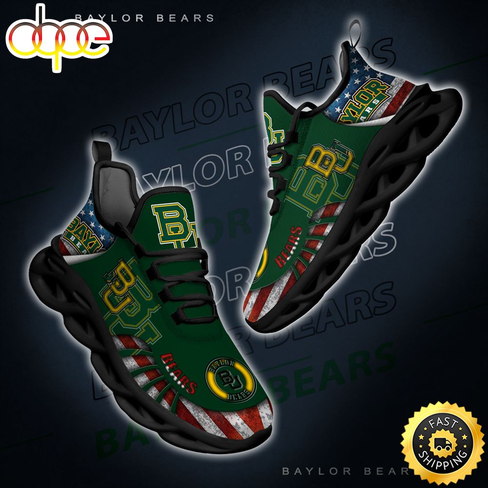 Sportswearmerch Baylor Bears NCAA Max Soul Shoes Sneakers For Men And Women