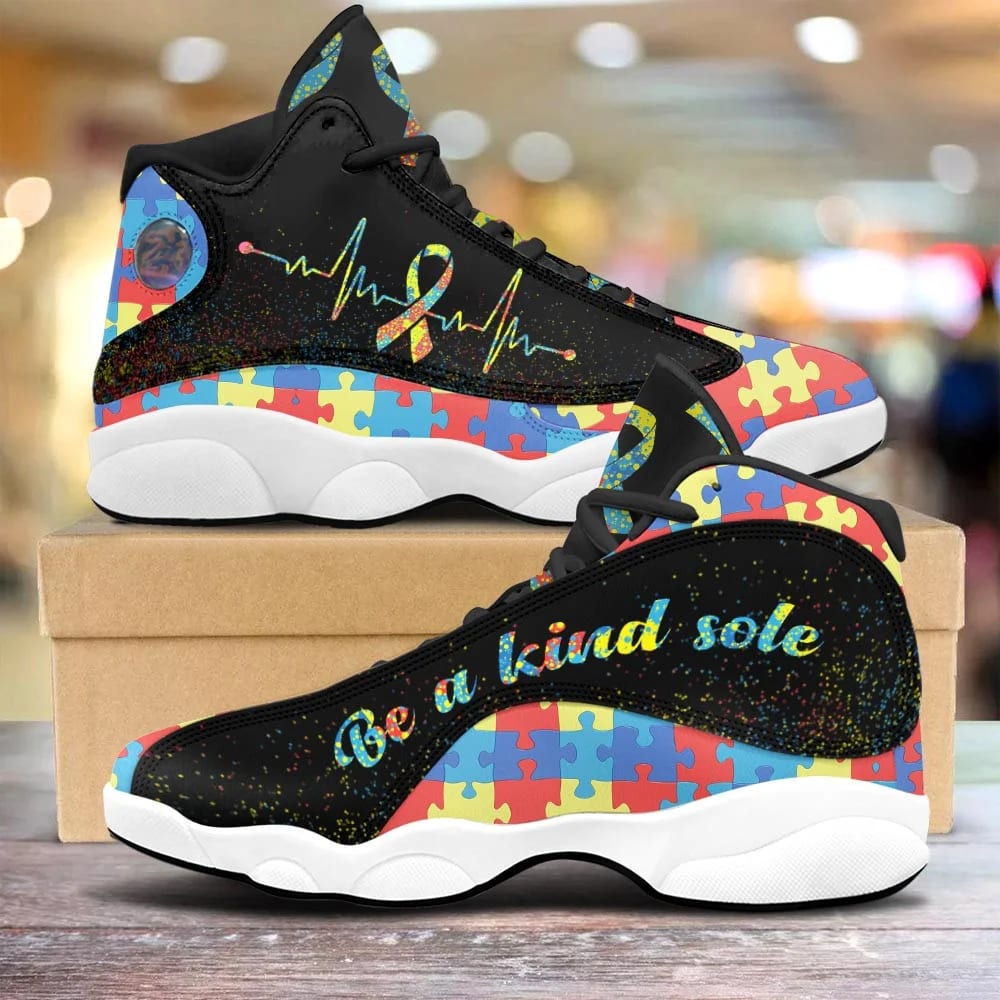 Sportswearmerch Be A Kind Sole Autism AJ13 Sneakers Shoes For Men And Women