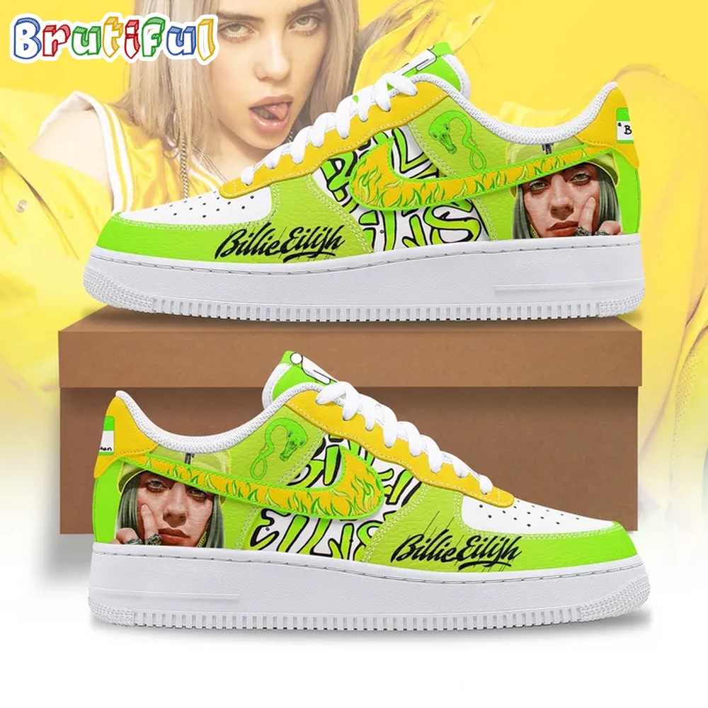 Sportswearmerch Billie Eilish Music Graphics Air Low-Top Shoes For Men And Women