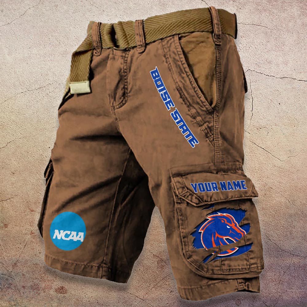 Sportswearmerch Boise State Broncos NCAA Denim Short For Fan